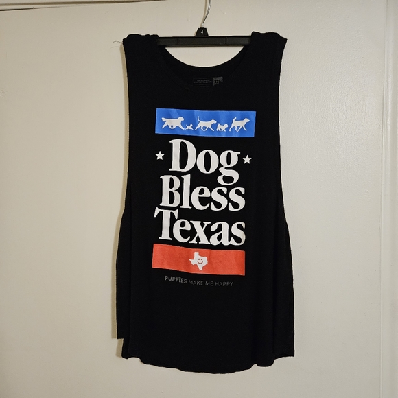 Puppies Make Me Happy Tank/Muscle Tee - Picture 1 of 2